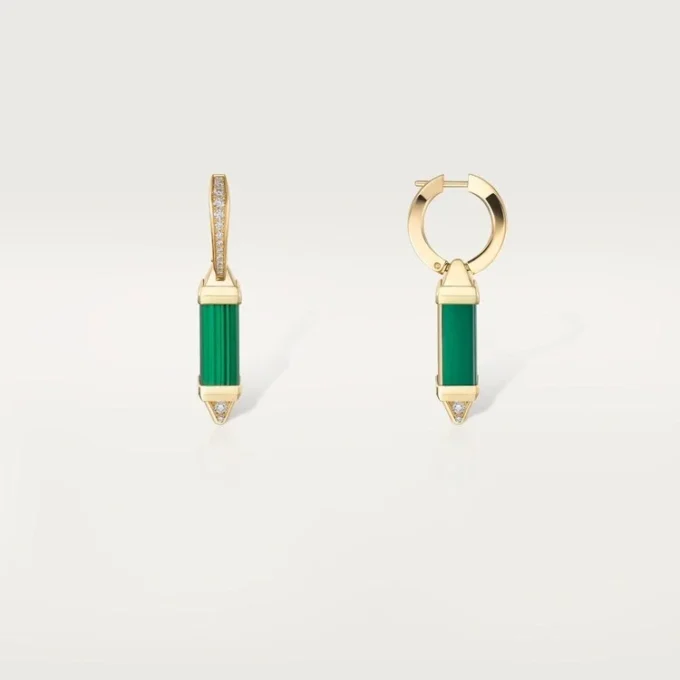 Cercei Les Berlingots De Cartier, diamante