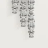 Cercei Lignes Essentielles, diamante tăiate în stil briliant