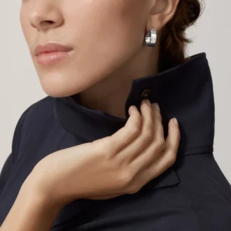 Cercei Love, 2 diamante – Aur alb, Diamante – Cartier