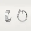 Cercei Love, 2 diamante – Aur alb, Diamante – Cartier