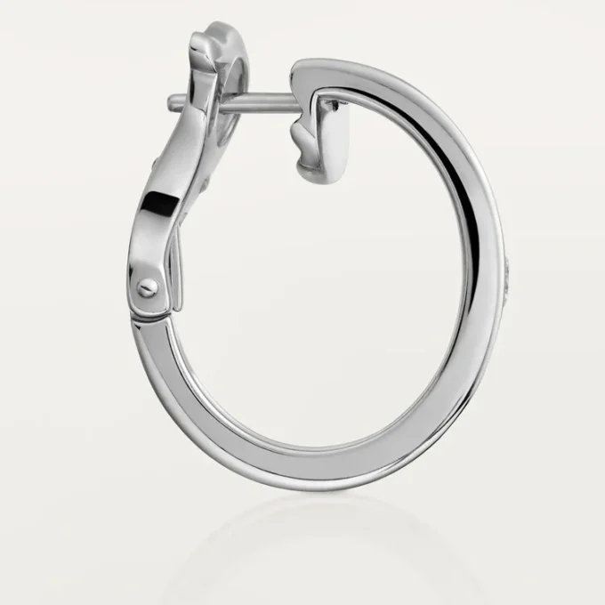 Cercei Love, 2 diamante – Aur alb, Diamante – Cartier