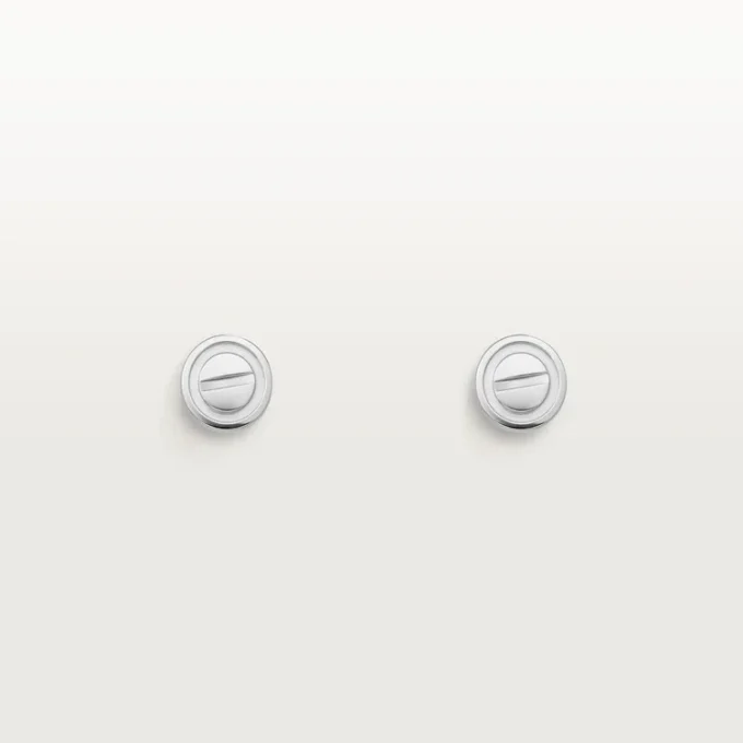 Cercei Love – Aur alb – Cartier
