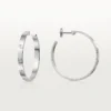 Cercei Love – Aur alb – Cartier
