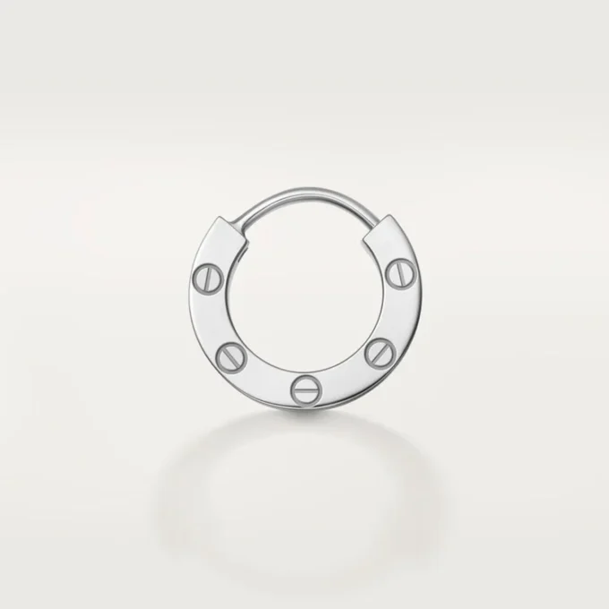 Cercei Love – Aur alb, diamante – Cartier