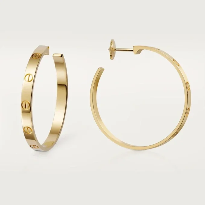 Cercei Love – Aur galben – Cartier