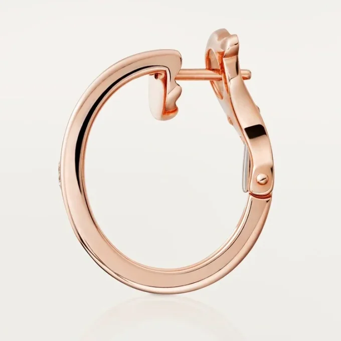Cercei Love – Aur roz, Diamante – Cartier
