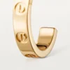 Cercei Love Hoop – Aur galben, model mic | Cartier Us