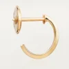 Cercei Love Hoop – Aur galben, model mic | Cartier Us