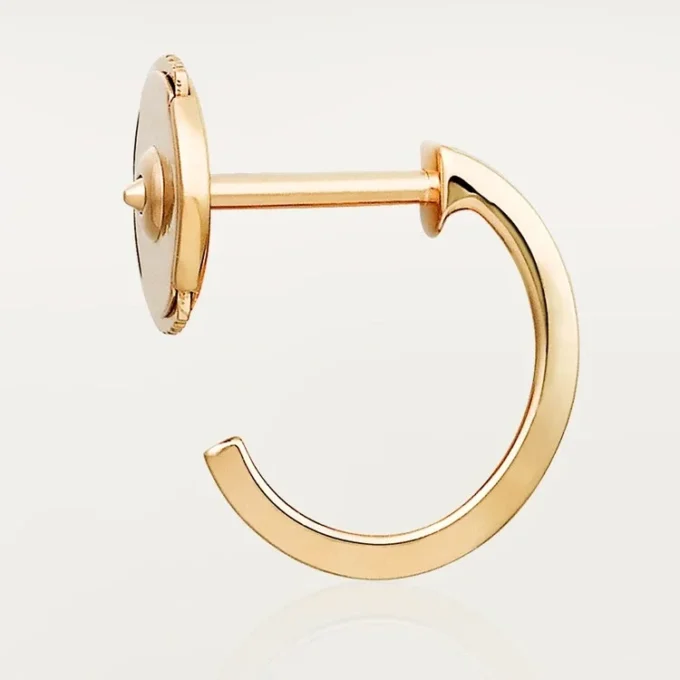Cercei Love Hoop – Aur galben, model mic | Cartier Us