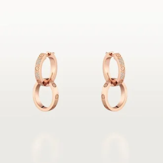 Cercei Love, multiwear, semi-pavés