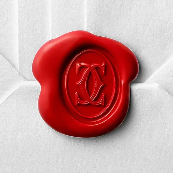 Cercei Love Single – Aur roz – Cartier