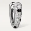 Cercei mici cu diamante Panthere, aur alb | Cartier Us