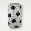 Cercei Panthere De Cartier – Aur alb, onix, diamante – Cartier