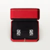 Cercei Panthere De Cartier – Aur alb, onix, diamante – Cartier