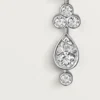 Cercei Pluie De Cartier – Aur alb, Diamante – Cartier