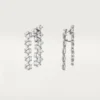 Cercei Reflection De Cartier – Aur alb, Diamante – Cartier
