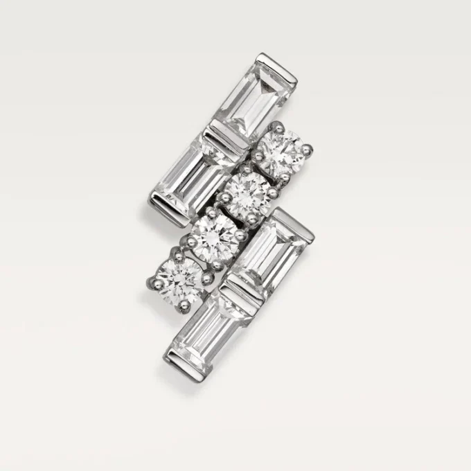 Cercei Reflection De Cartier – Aur alb, Diamante – Cartier