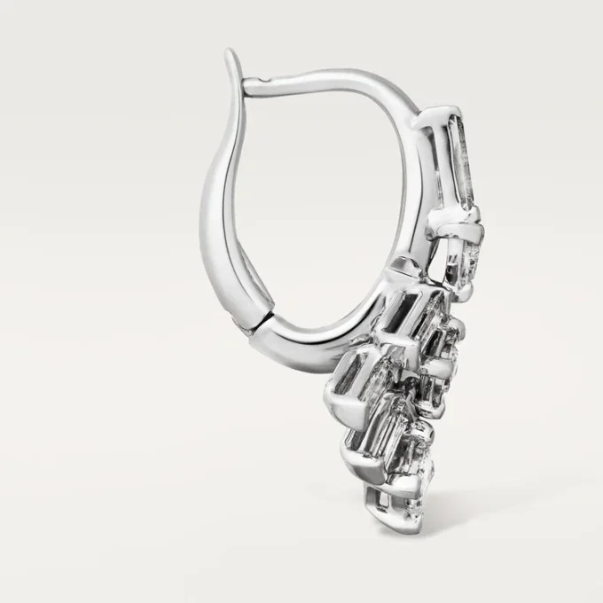 Cercei Reflection De Cartier – Aur alb, Diamante – Cartier