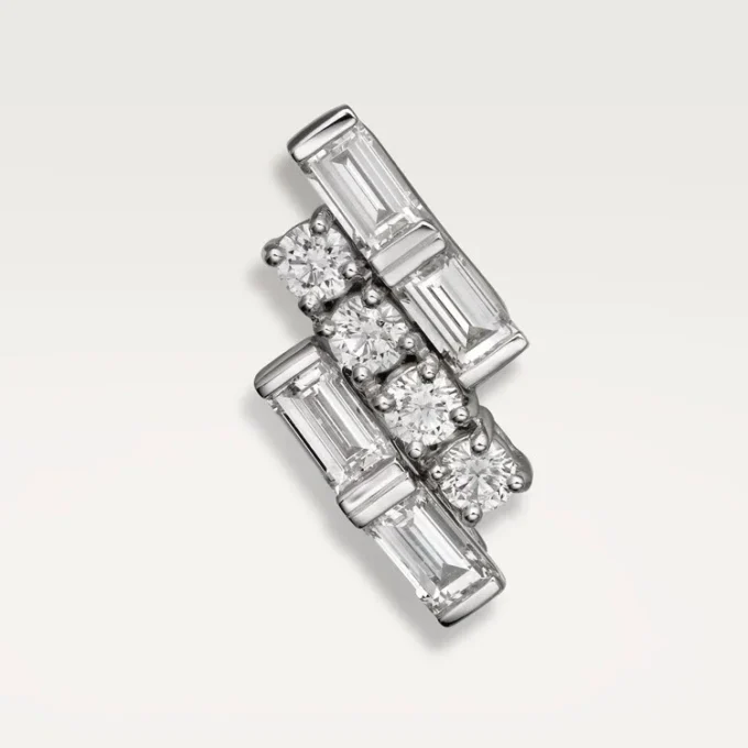 Cercei Reflection De Cartier – Aur alb, Diamante – Cartier