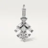 Cercei Reflection De Cartier – Aur alb, Diamante – Cartier