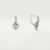 Cercei Reflection De Cartier – Aur alb, Diamante – Cartier