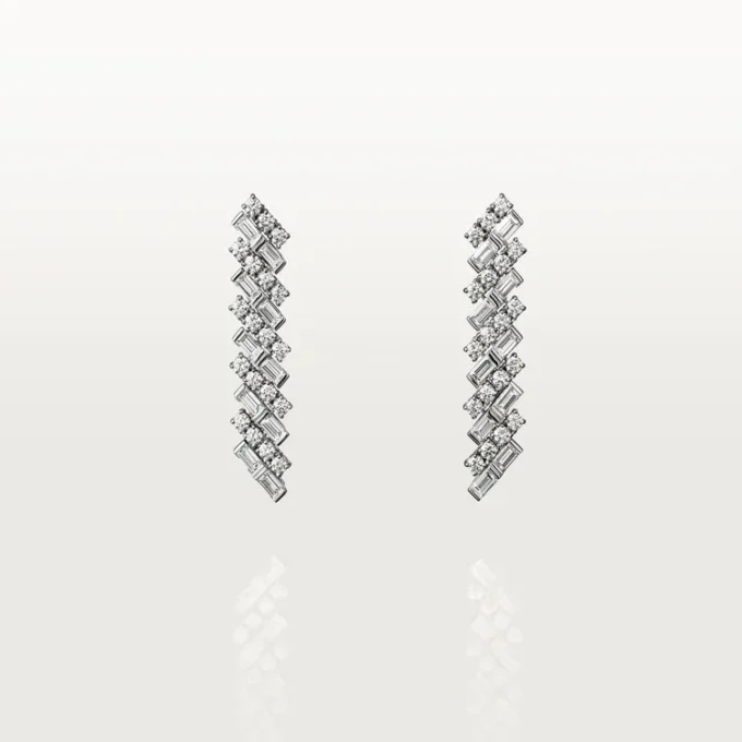 Cercei Reflection De Cartier, diamante