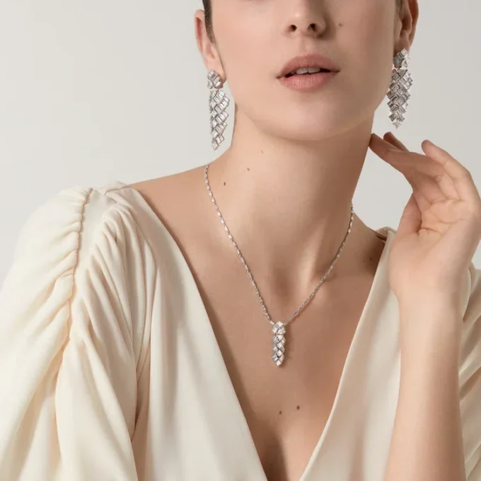 Cercei Reflection De Cartier, diamante