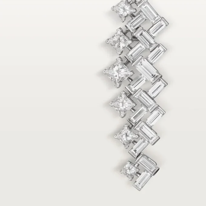 Cercei Reflection De Cartier, diamante