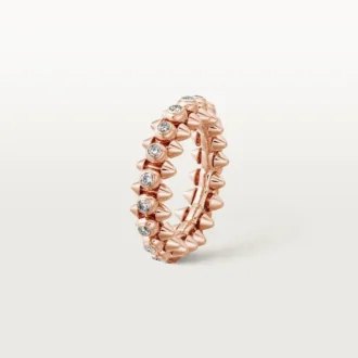Clash De Cartier – Inel cu pavaj de diamante din aur roz | Cartier Us
