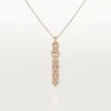 Colier Agrafe – Aur roz, Diamante – Cartier Colier Agrafe – Aur roz, Diamante – Cartier