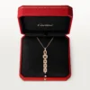 Colier Agrafe – Aur roz, Diamante – Cartier Colier Agrafe – Aur roz, Diamante – Cartier