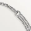 Colier Agrafe, diamante tăiate în stil briliant, pavate Colier Agrafe, diamante tăiate în stil briliant, pavate