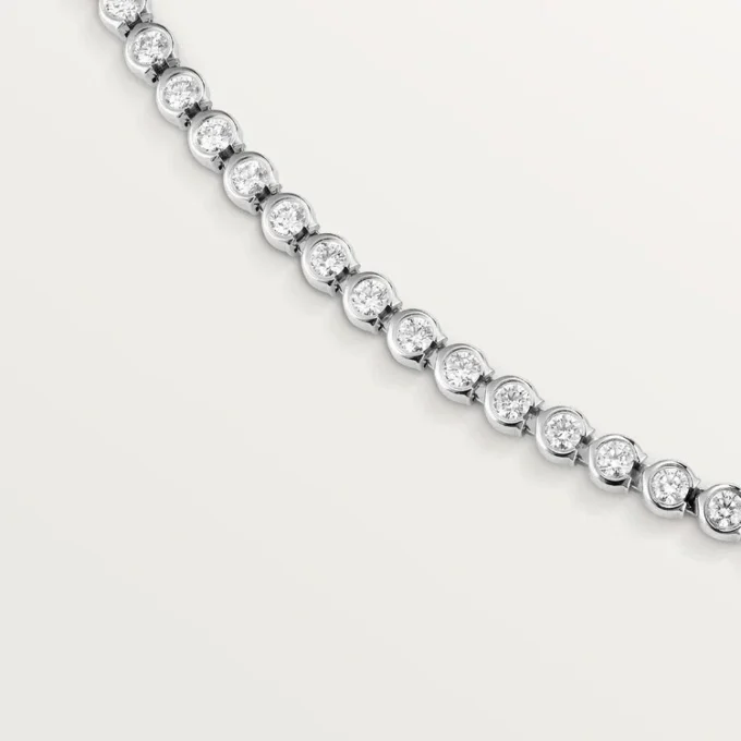 Colier C De Cartier – Aur alb, Diamante – Cartier Colier C De Cartier – Aur alb, Diamante – Cartier