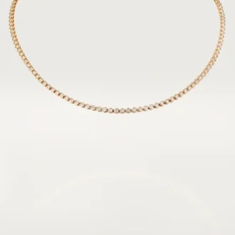 Colier C De Cartier Essential Lines, diamante tăiate în stil briliant