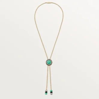 Colier Cartier Libre Tuttitutti, crisopraz
