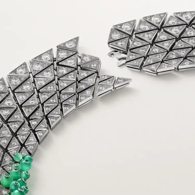 Colier Cartier Libre Tuttitutti, crisopraz Colier Cartier Libre Tuttitutti, crisopraz
