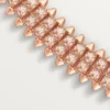 Colier Clash De Cartier, flexibil, cu două rânduri, pavat