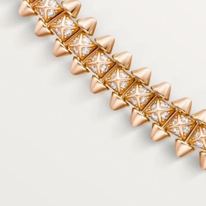 Colier Clash De Cartier, flexibil, model mic, pavat