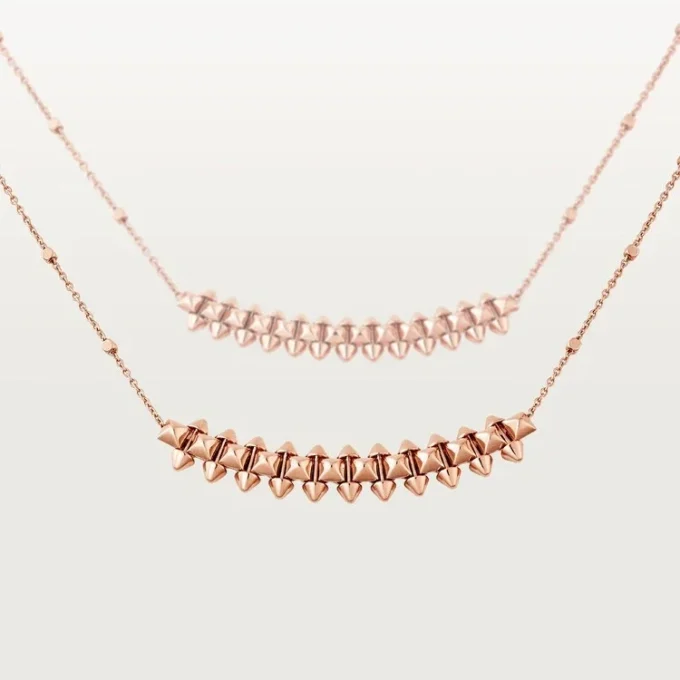 Colier Clash De Cartier, model mediu – Aur roz – Cartier