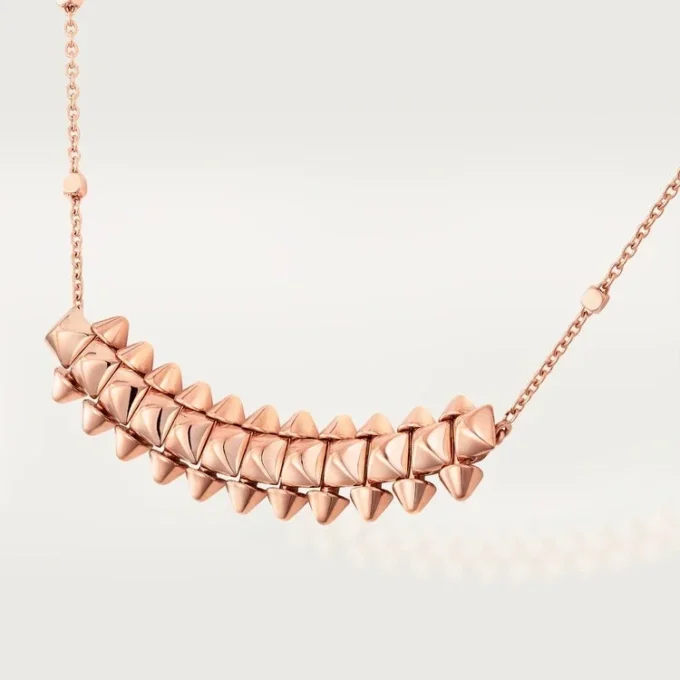 Colier Clash De Cartier, model mediu – Aur roz – Cartier