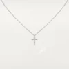 Colier cu simboluri – Aur alb, diamante – Cartier