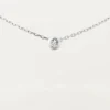 Colier Diamants Legers, Lm – Aur alb, Diamant – Cartier