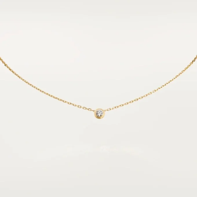 Colier Diamants Legers, Lm – Aur galben, Diamant – Cartier