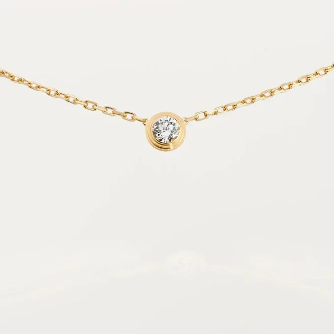 Colier Diamants Legers, Lm – Aur galben, Diamant – Cartier