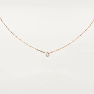 Colier Diamants Legers, Lm – Aur roz, Diamant – Cartier