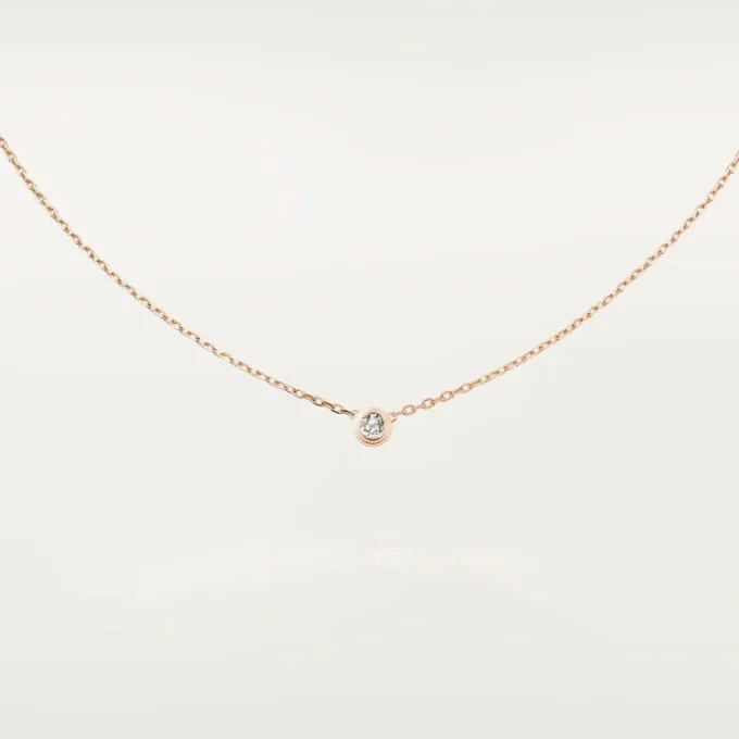 Colier Diamants Legers, Lm – Aur roz, Diamant – Cartier