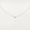 Colier Diamants Legers, Sm – Aur alb, Diamant – Cartier