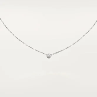 Colier Diamants Legers, Sm – Aur alb, Diamant – Cartier