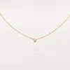 Colier Diamants Legers, Sm – Aur galben, Diamant – Cartier