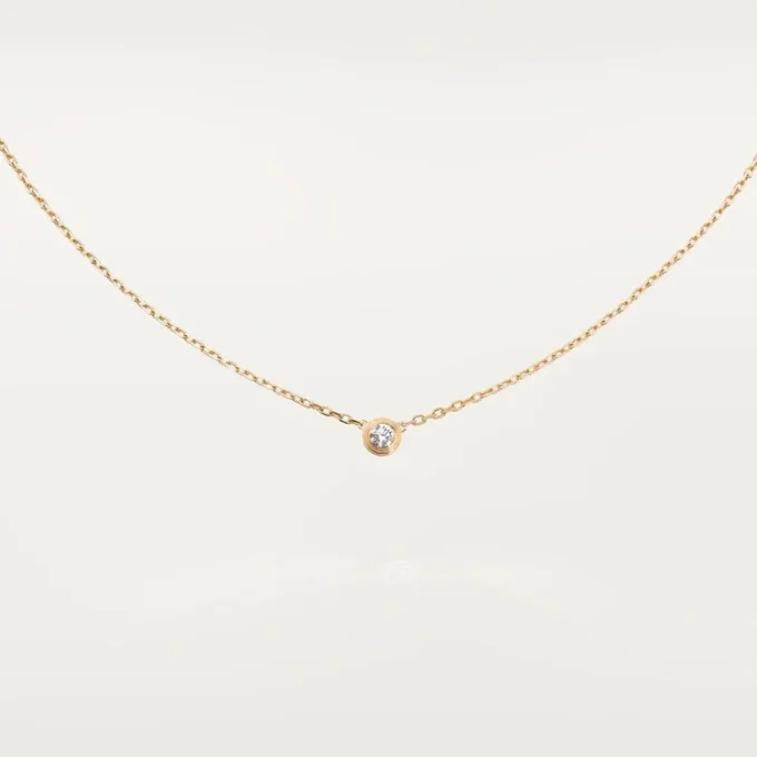 Colier Diamants Legers, Sm – Aur galben, Diamant – Cartier